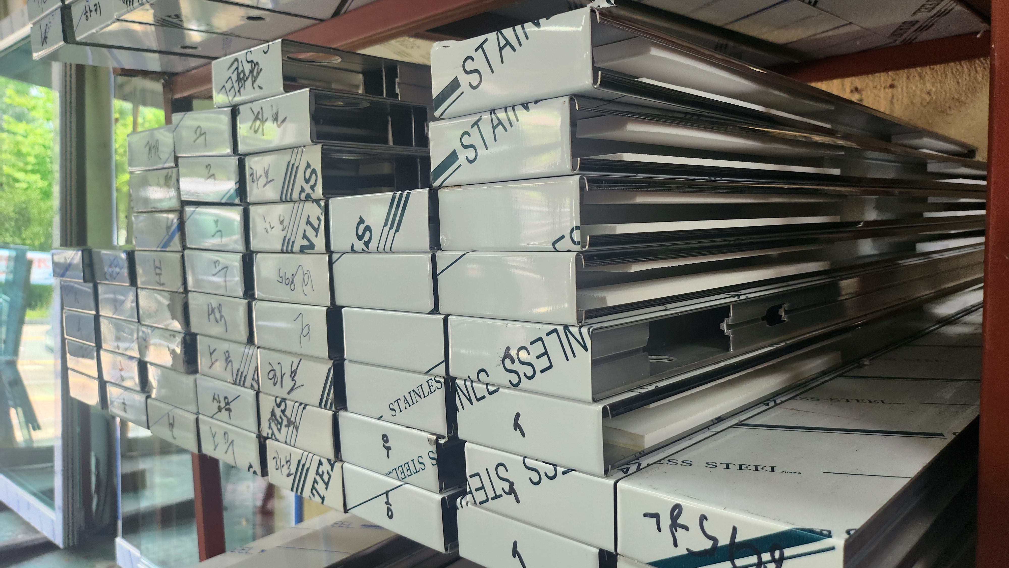 강화도어H바/철바 상하-996~1100mm